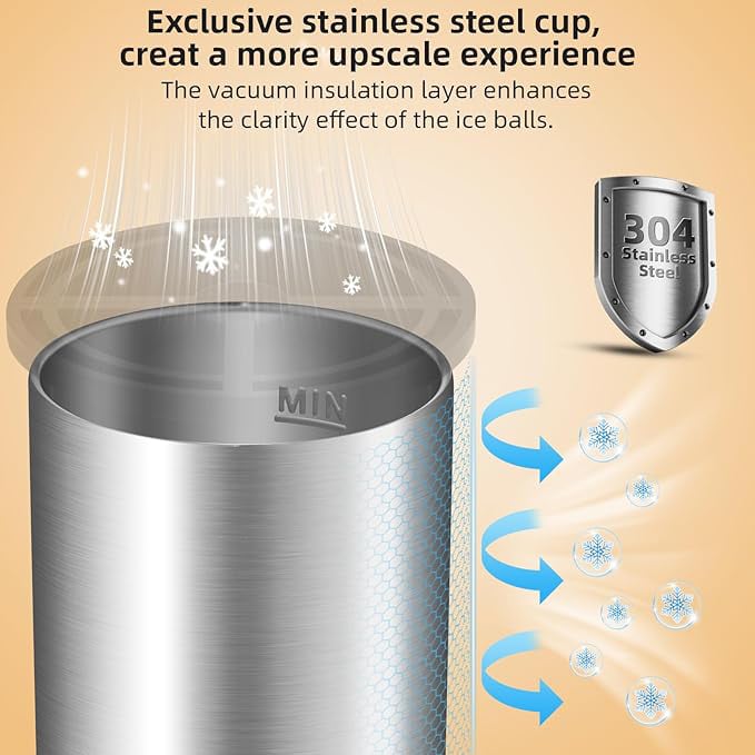 Clear Ice Cube Maker