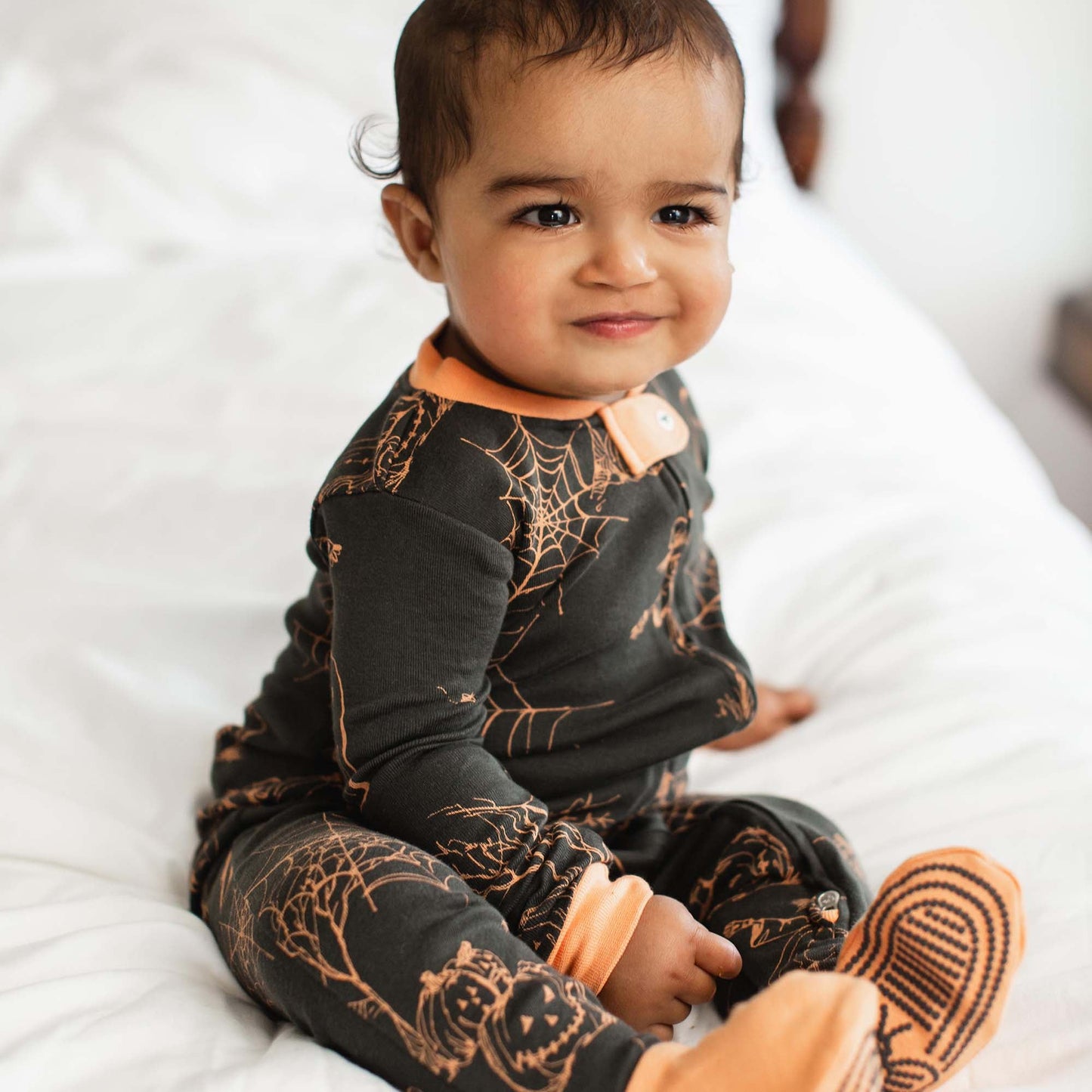 Haunted Halloween Organic Two-Piece Pajamas