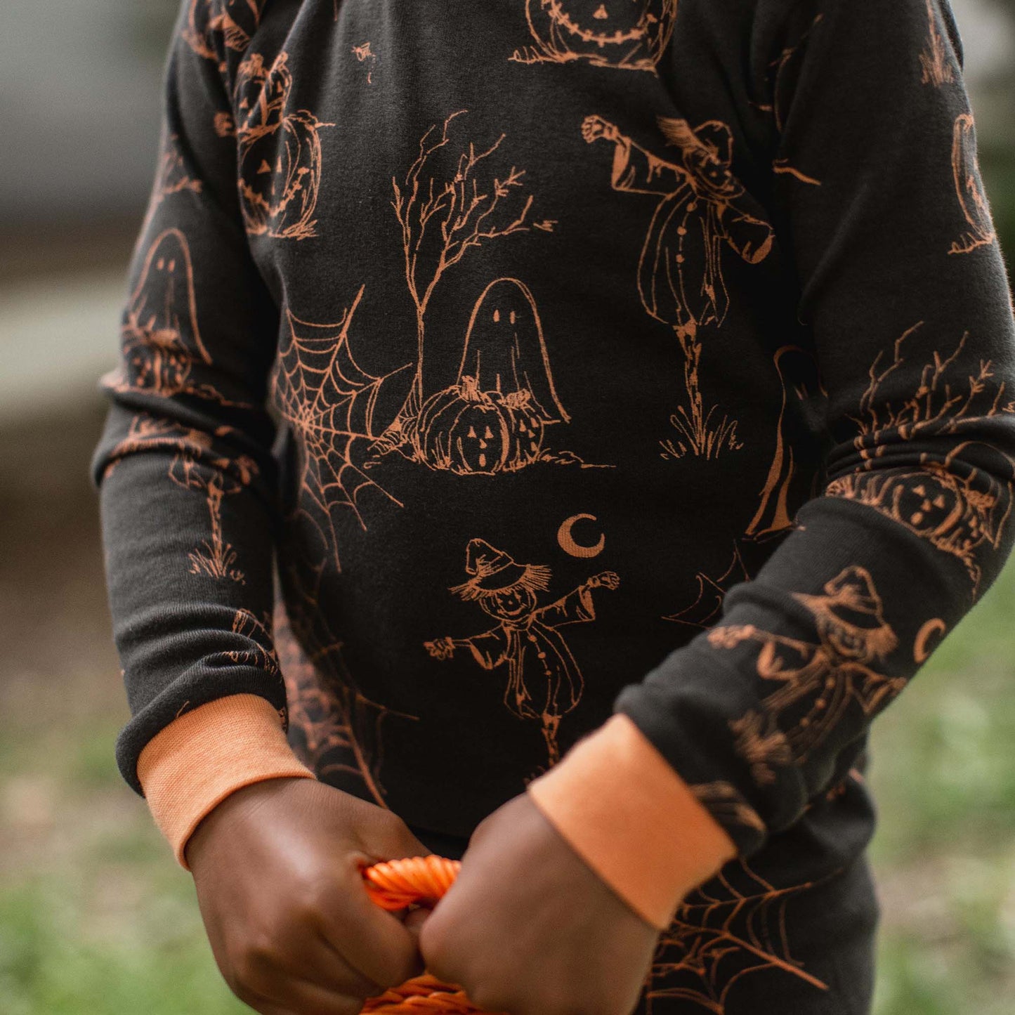 Haunted Halloween Organic Two-Piece Pajamas